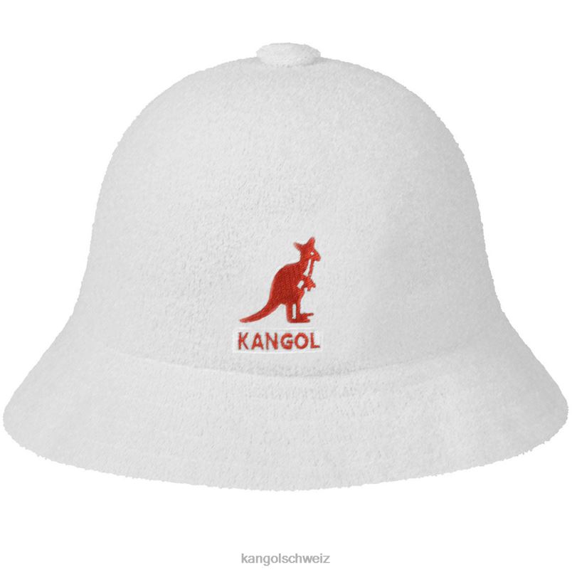 großes Logo lässig Kangol Zubehör XL4T0521 unisex Weiss