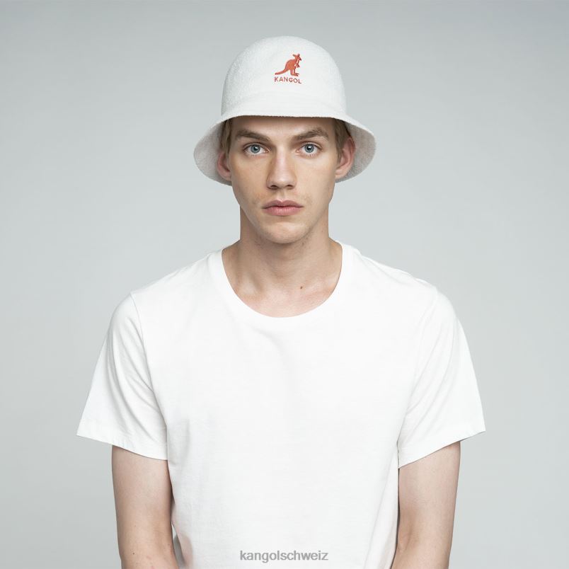 großes Logo lässig Kangol Zubehör XL4T0521 unisex Weiss