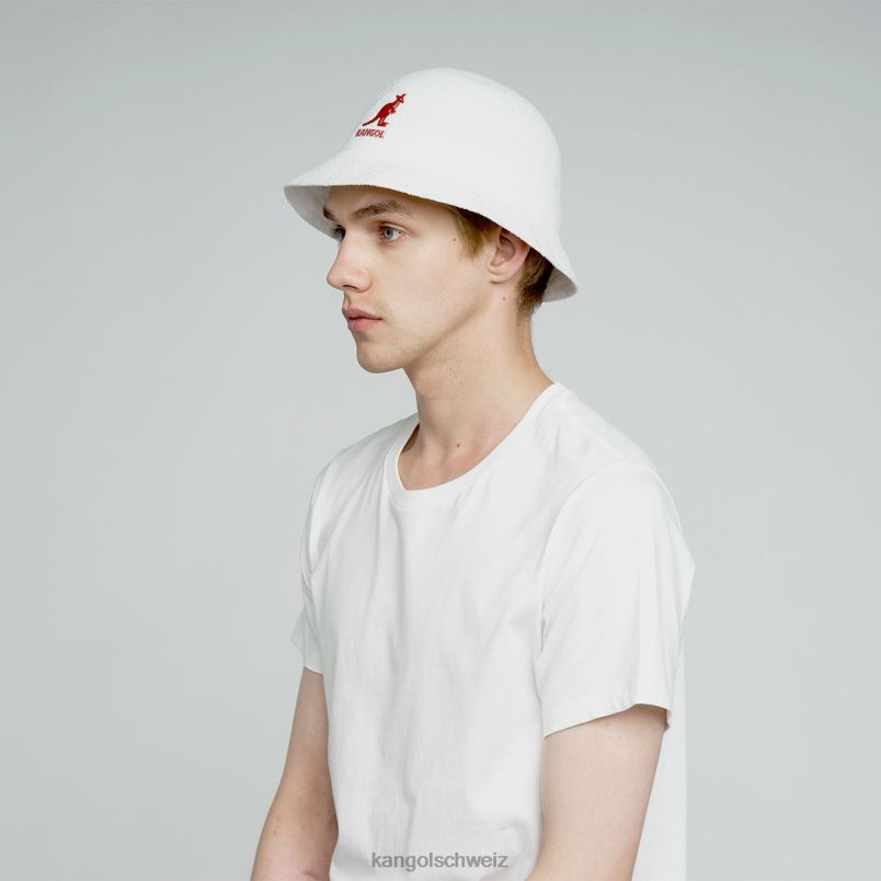großes Logo lässig Kangol Zubehör XL4T0521 unisex Weiss