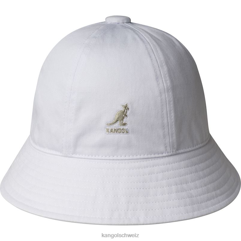 lässig gewaschen Kangol Zubehör XL4T0465 unisex Weiss