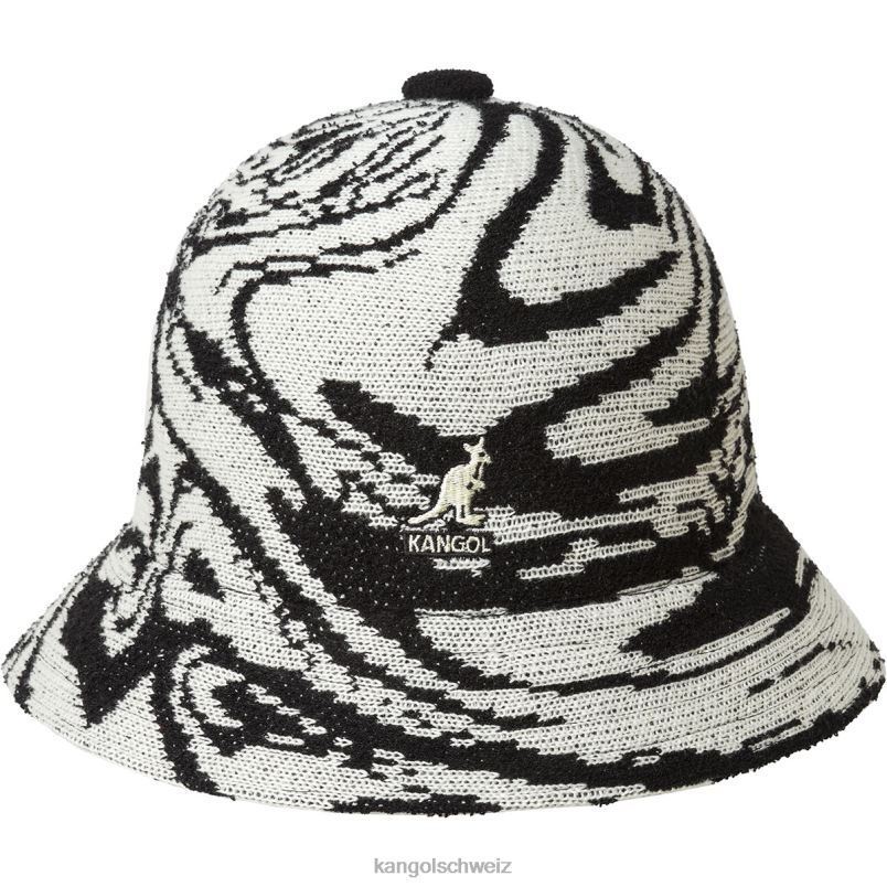 lässig verflüssigen Kangol Zubehör XL4T0562 unisex schwarz/creme