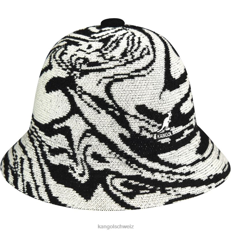 lässig verflüssigen Kangol Zubehör XL4T0562 unisex schwarz/creme