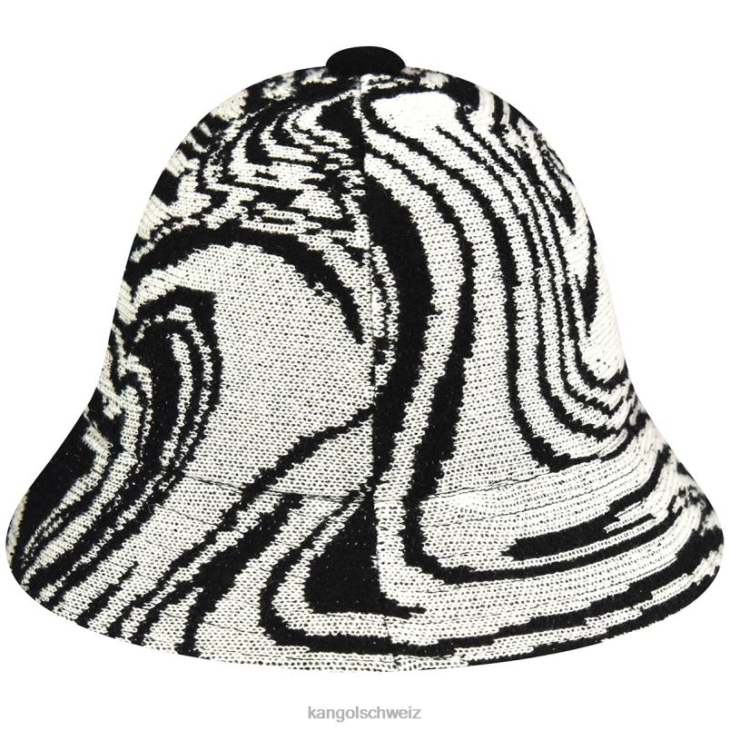 lässig verflüssigen Kangol Zubehör XL4T0562 unisex schwarz/creme