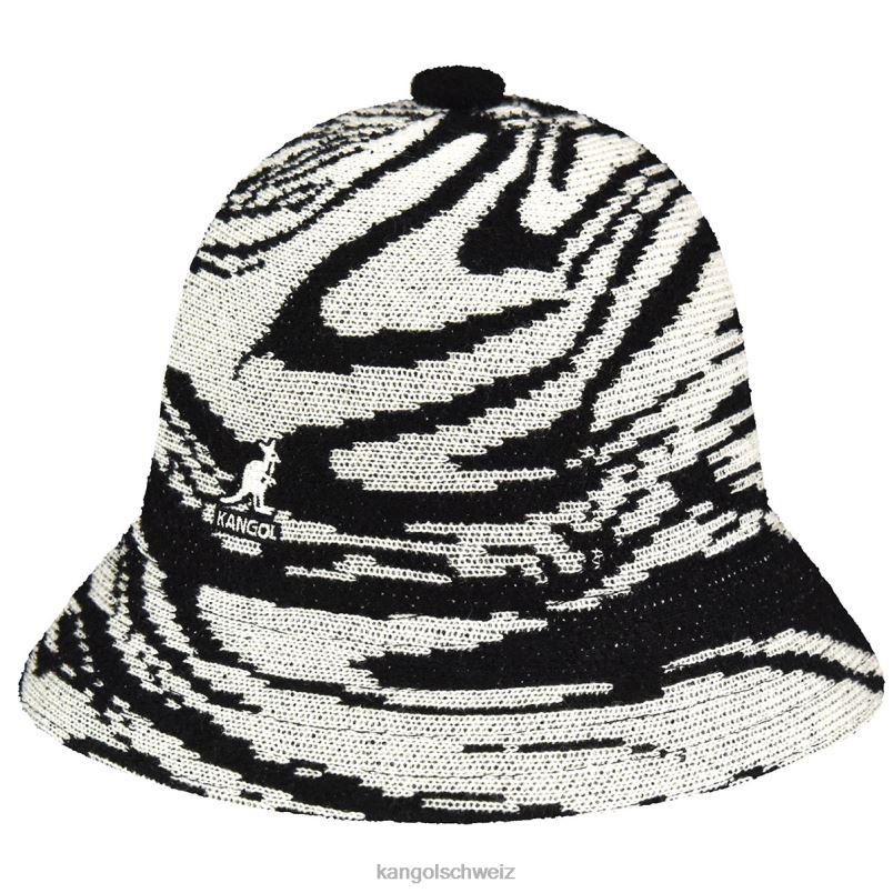 lässig verflüssigen Kangol Zubehör XL4T0562 unisex schwarz/creme