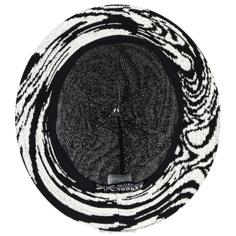 lässig verflüssigen Kangol Zubehör XL4T0562 unisex schwarz/creme