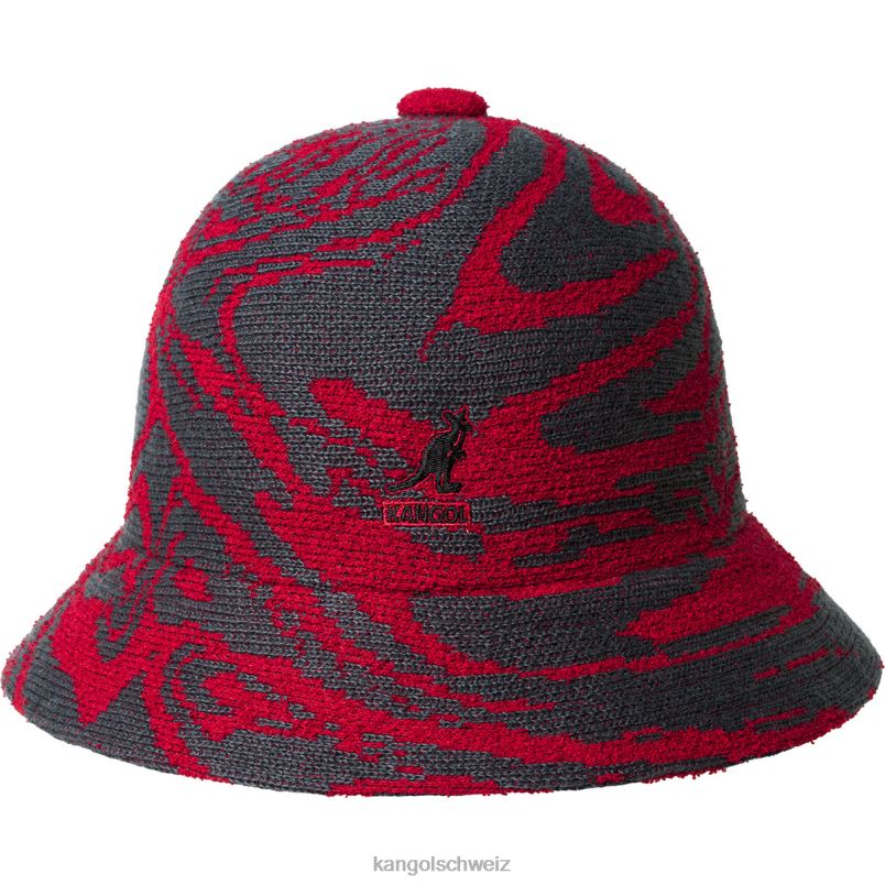 lässig verflüssigen Kangol Zubehör XL4T0564 unisex rote/tiefe Federn