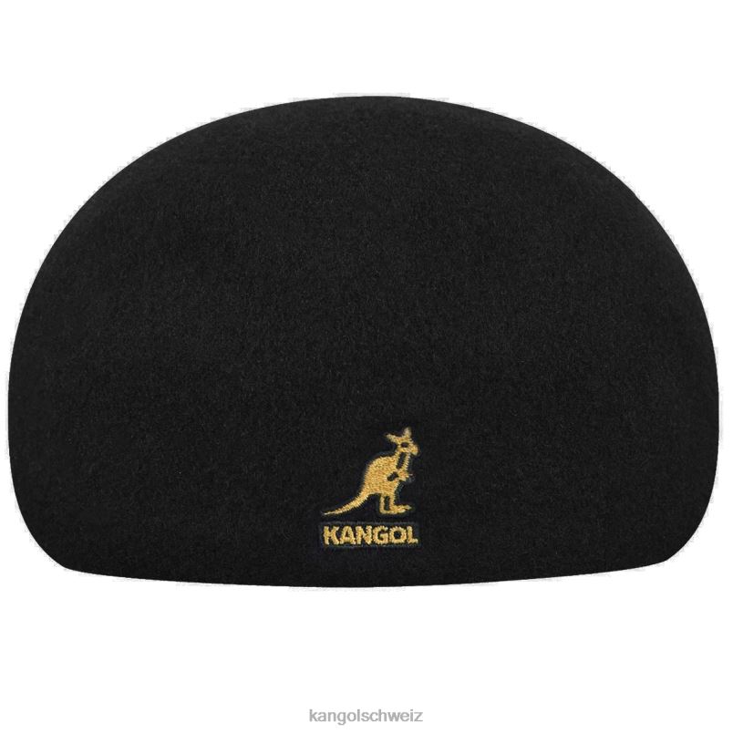 nahtlose Wolle 507 Kangol Zubehör XL4T0243 unisex schwarzes Gold