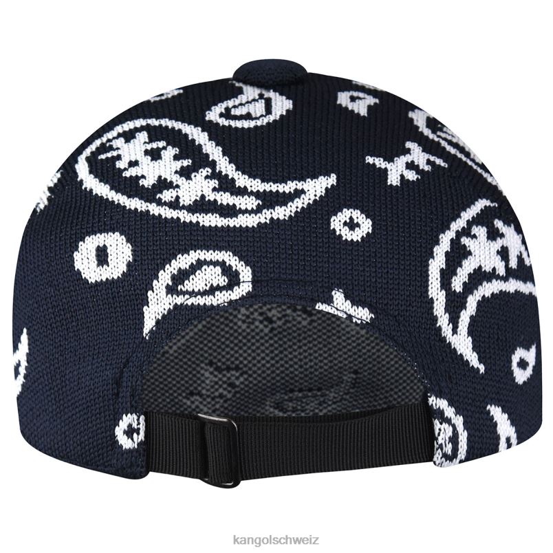 paisley adj spacecap Kangol Zubehör XL4T0360 unisex dunkelblau/weiß