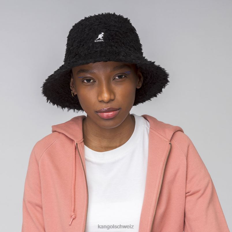 pelziger Zopf Lahinch Kangol Zubehör XL4T0549 unisex Schwarz