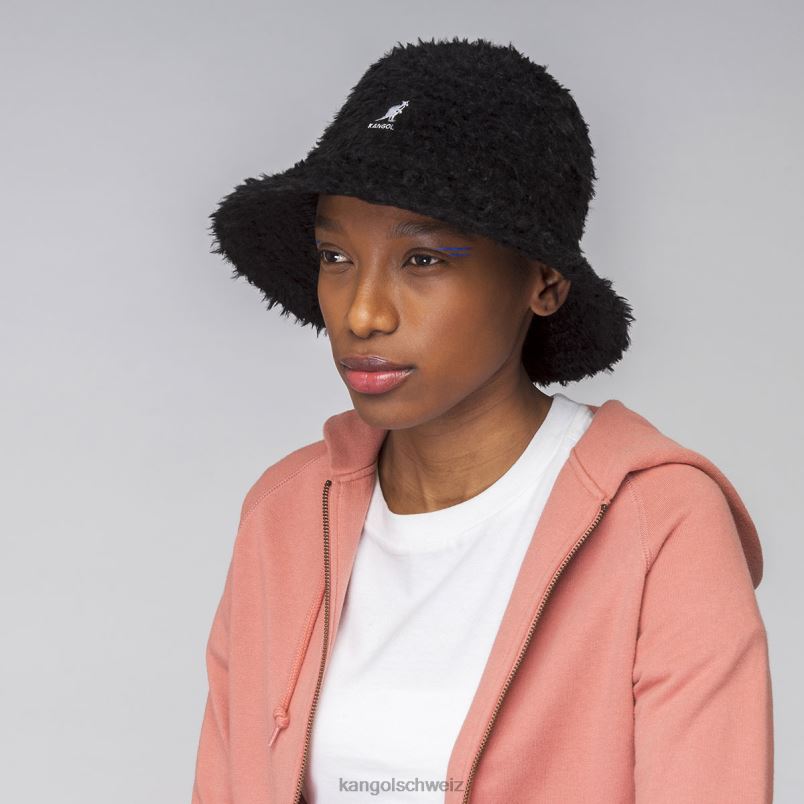 pelziger Zopf Lahinch Kangol Zubehör XL4T0549 unisex Schwarz