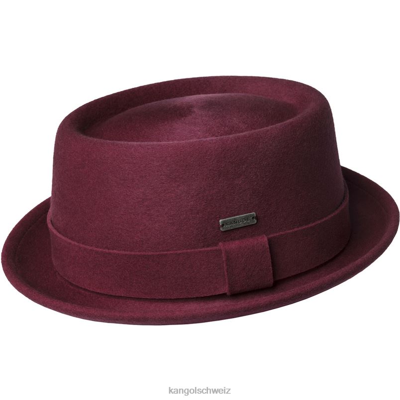 polierter Schweinefleischkuchen Kangol Zubehör XL4T0804 unisex roter Samt