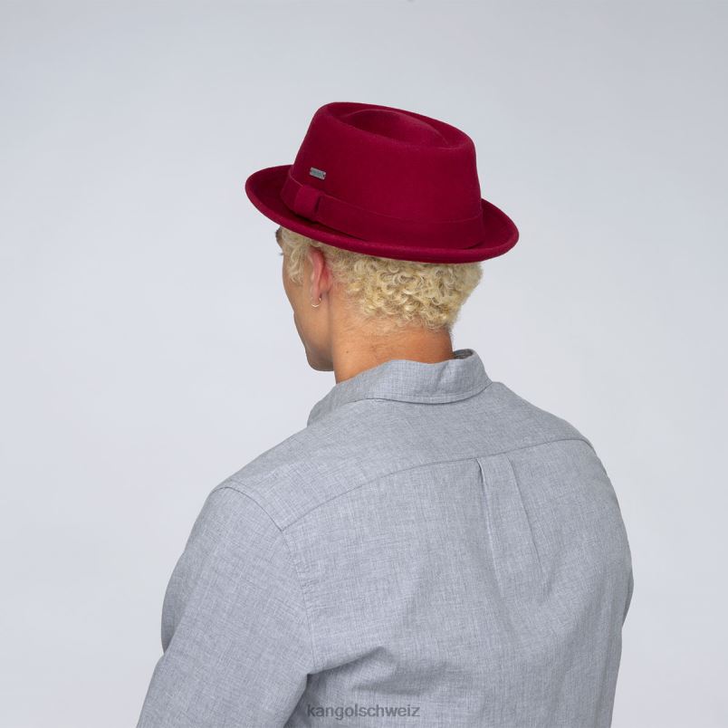 polierter Schweinefleischkuchen Kangol Zubehör XL4T0804 unisex roter Samt