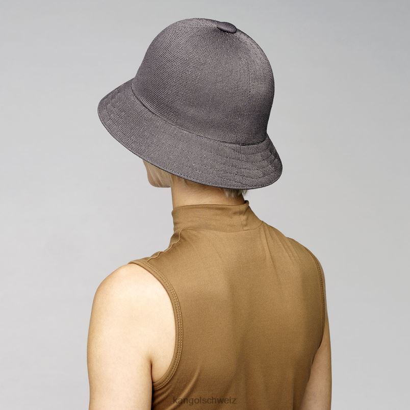 tropisch lässig Kangol Zubehör XL4T0636 unisex Holzkohle