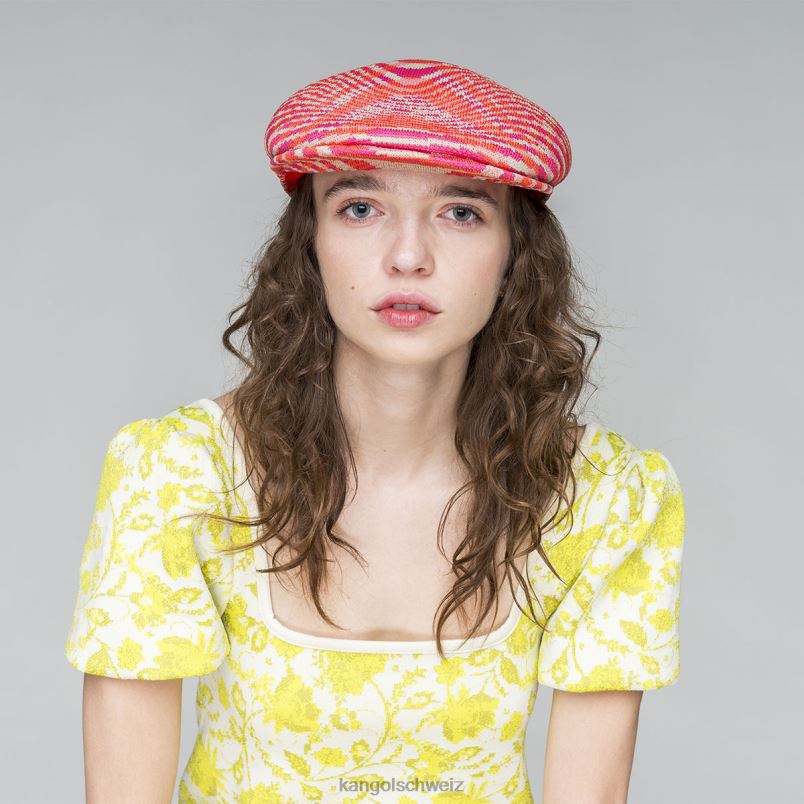 wilde Reise 504 Kangol Zubehör XL4T095 unisex Beige/Kirschglanz/Elektrorosa