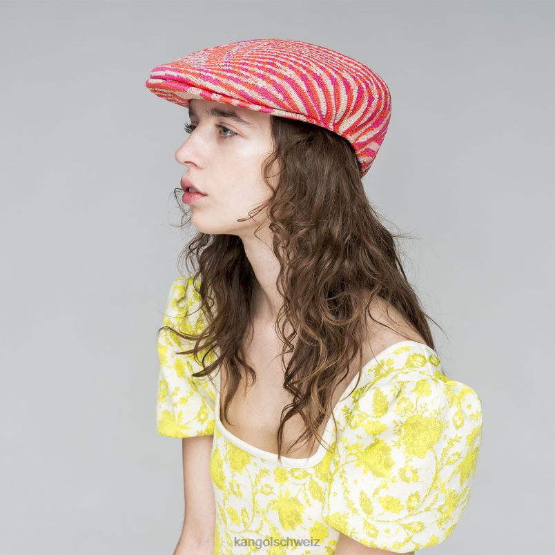 wilde Reise 504 Kangol Zubehör XL4T095 unisex Beige/Kirschglanz/Elektrorosa