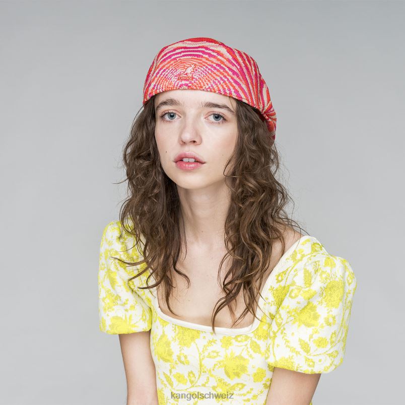 wilde Reise 504 Kangol Zubehör XL4T095 unisex Beige/Kirschglanz/Elektrorosa