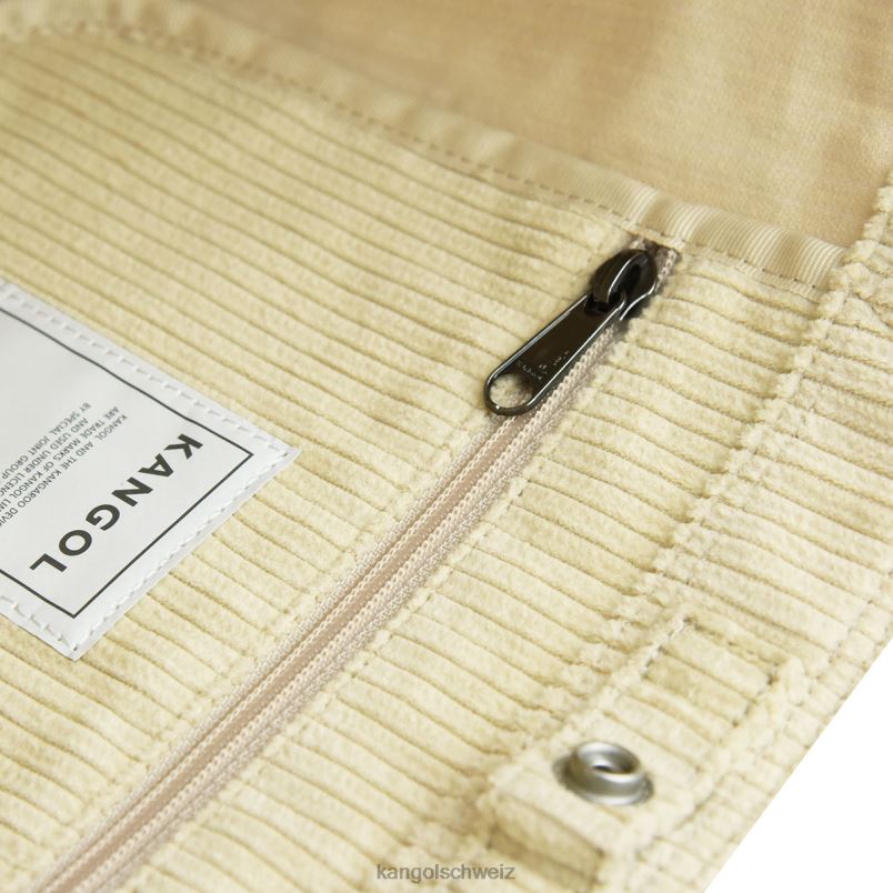 Cord-V-Schultertasche Kangol Zubehör XL4T0974 unisex Beige