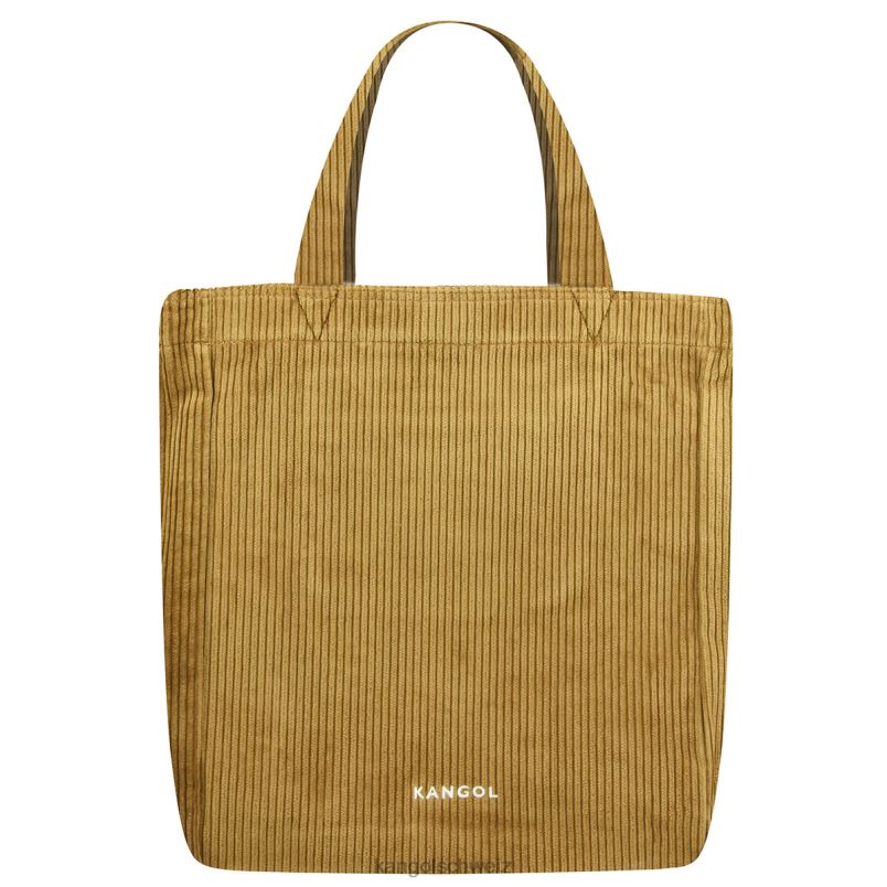 Cord-V-Schultertasche Kangol Zubehör XL4T0975 unisex braun