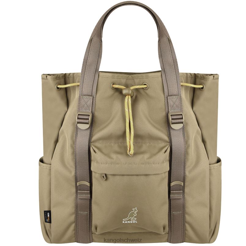 Leichte Wochenend-Einkaufstasche Kangol Zubehör XL4T0950 unisex Beige