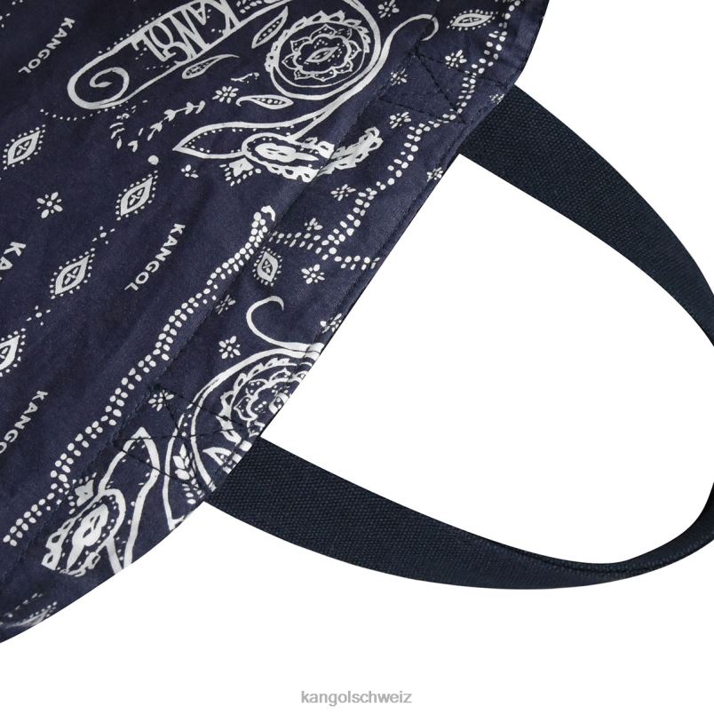 Wendetasche mit Paisley-Muster Kangol Zubehör XL4T0965 unisex Marine