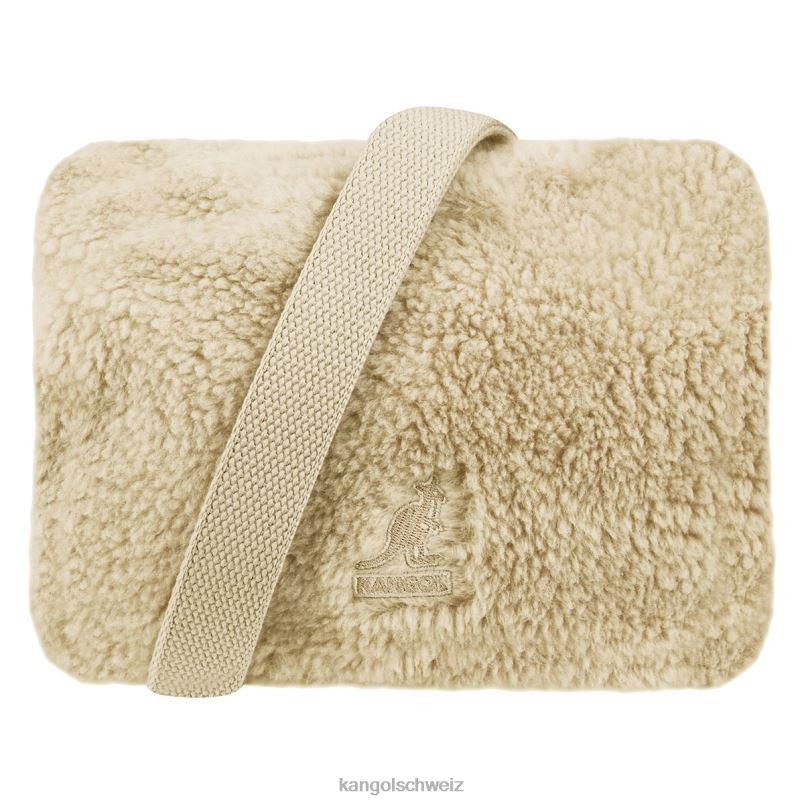 Quadratische Umhängetasche Bichon II Kangol Zubehör XL4T0986 unisex naturfarben